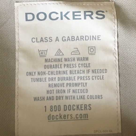 Levi’s Dockers Men’s Premium Class A Gabardine Casual / Dress Pants - NWOT - Picture 5 of 5